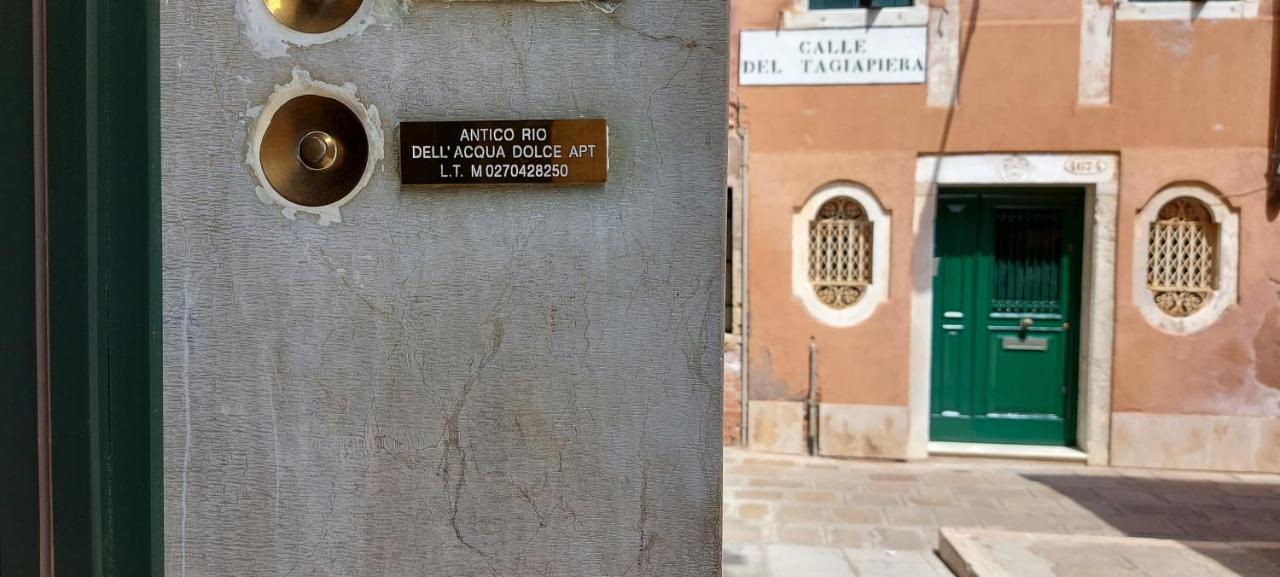 Antico Rio Acqua Dolce Apartment Venetië Buitenkant foto